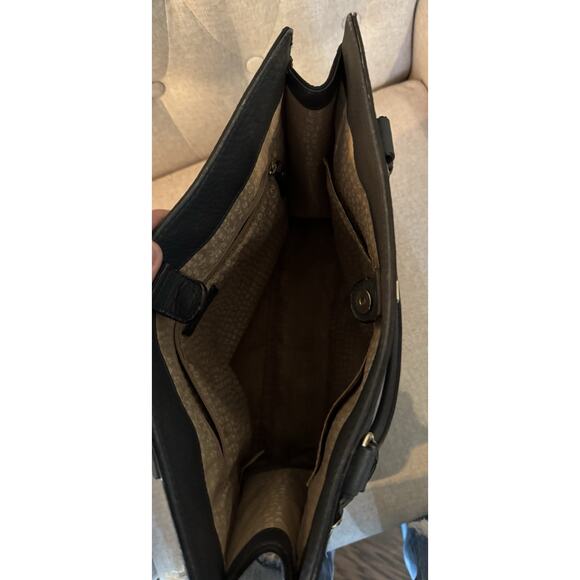 Kate Spade Perri Lane Bubbles Lynne Perforated Leather Tote Blue Bag - Picture 13 of 16